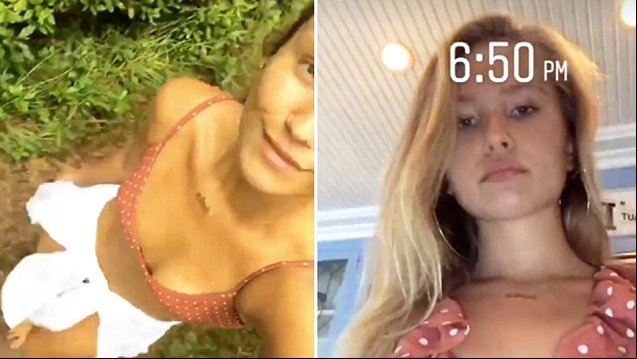 Sailor Brinkley Cook Flashes Derriere In Teeny Bikini Daily Mail Online