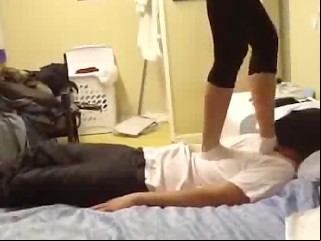 Socks Trampling Foot Fetish
